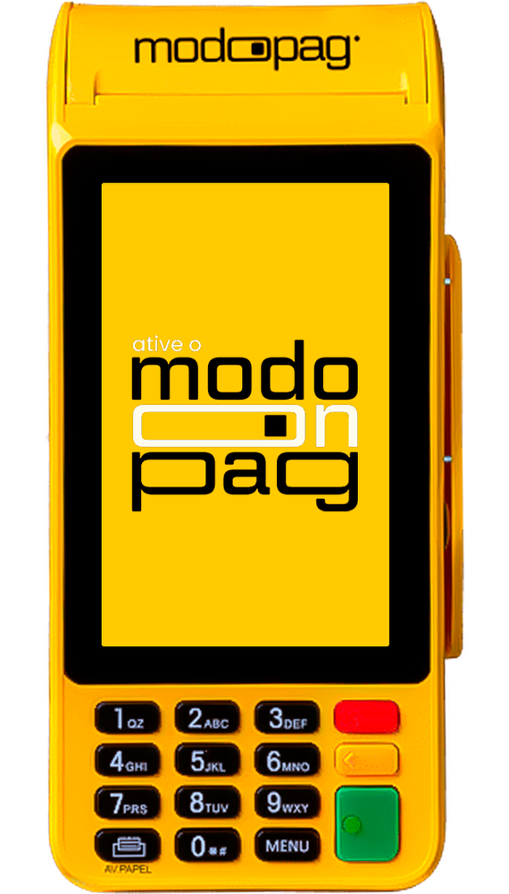 modo PRO — maquininha com Chip 4G da modoPAG