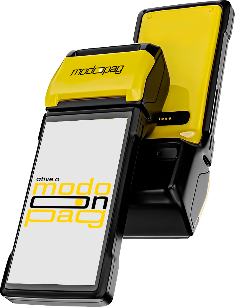 modo SMART — maquininha Android com impressora térmica